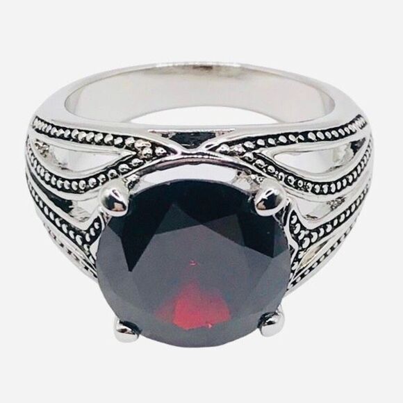 Premier Designs Women’s Crimson chunky ring size 9.5 - Picture 1 of 7